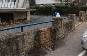 nettoyage de mur a été effectué à Valognes