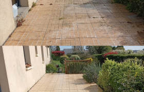 nettoyage de terrasse