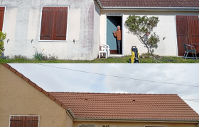 nettoyage de toiture Agon Coutainville